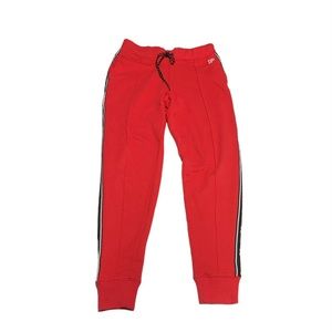 PINK Victoria Secret EUC Women’s Red Soft Comfy Sweatpants Joggers Size Small